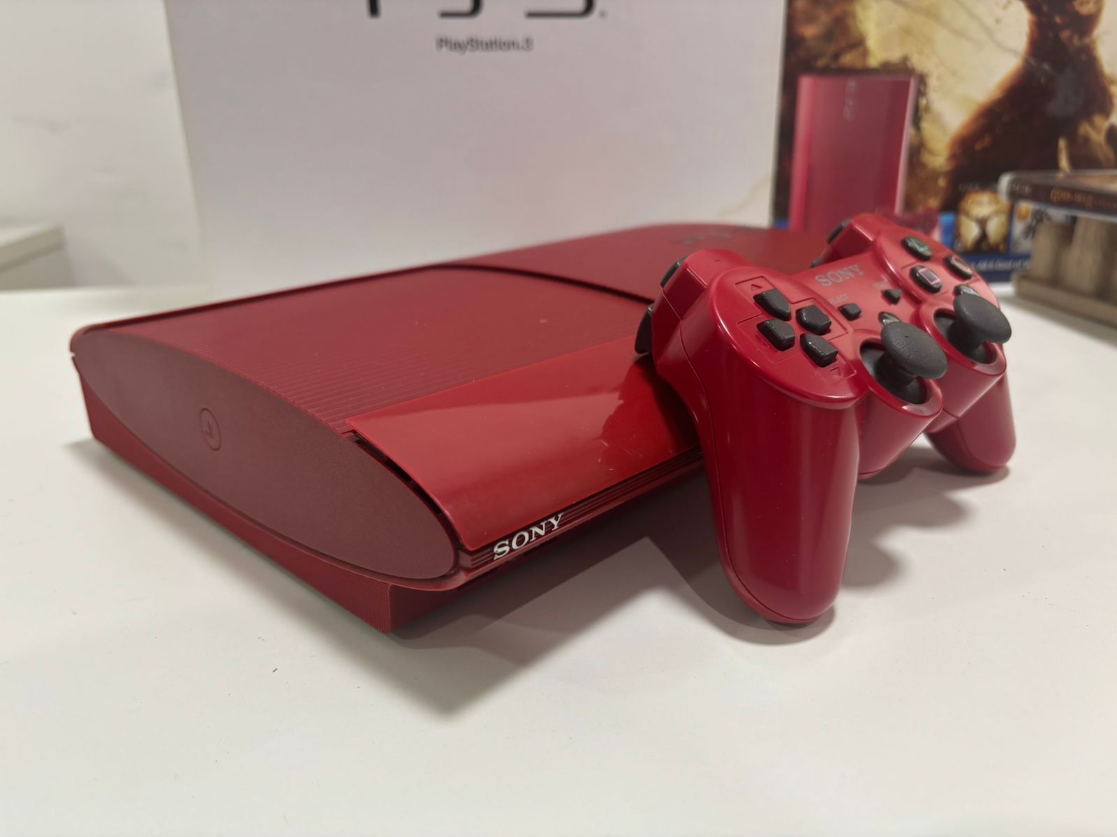 Console PlayStation 3 Super Slim Edição God OF War Ascension - PS3