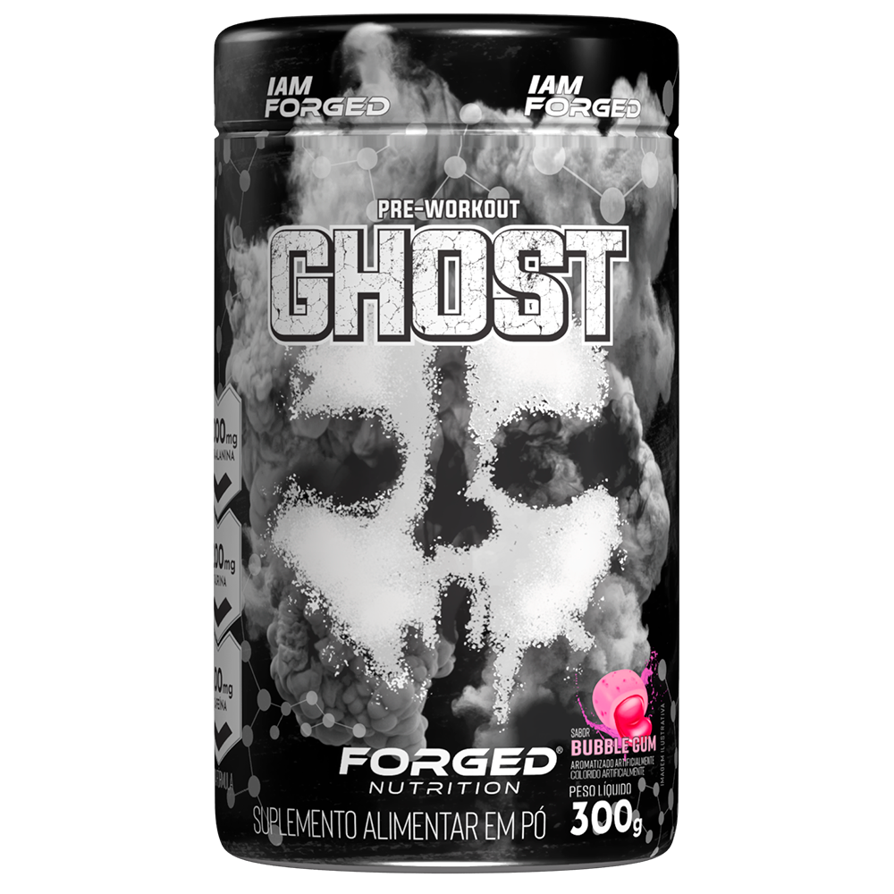 Ghost Pre-Workout Cafeína Taurina Arginina Beta-Alanina 300g