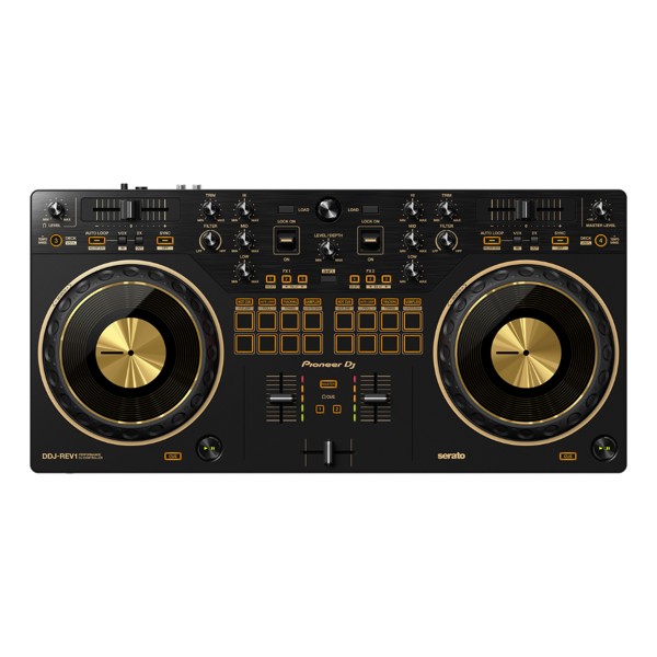 Controladora DJ Pioneer DDJ-REV1-N Dourado - Toda Música