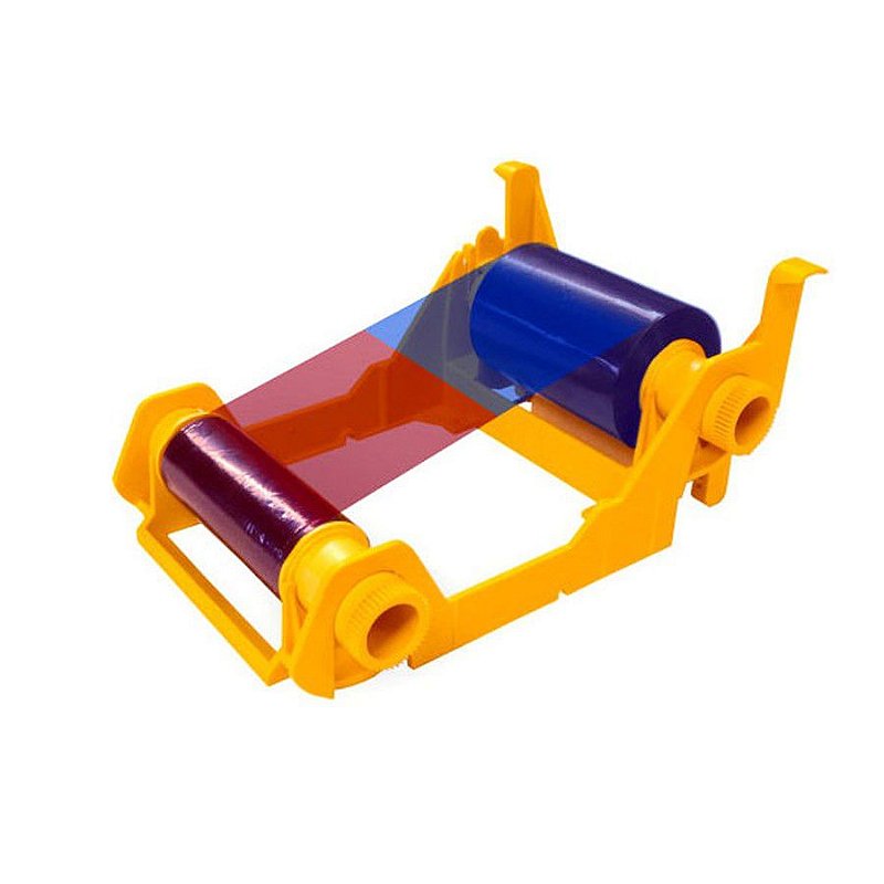 Ribbon Zebra Color 800033-840 P/ ZXP3 C/ 200 Impressões - Smart-ID