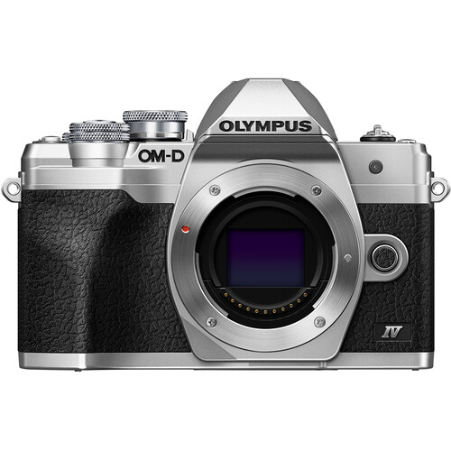 Olympus OM-D E-M10 Mark IV Mirrorless Camera (Silver)- Lacrado