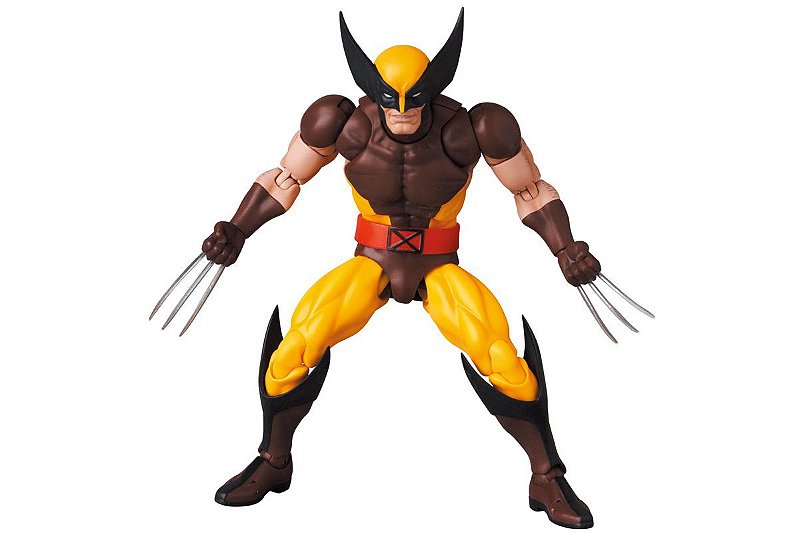 Wolverine Brown X-Men Marvel Comics Mafex 138 Medicom Toy - Prime