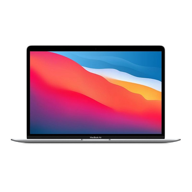 Apple Macbook Air M1 8gb 256gb Ssd Silver Prateado Prata 2020 2021