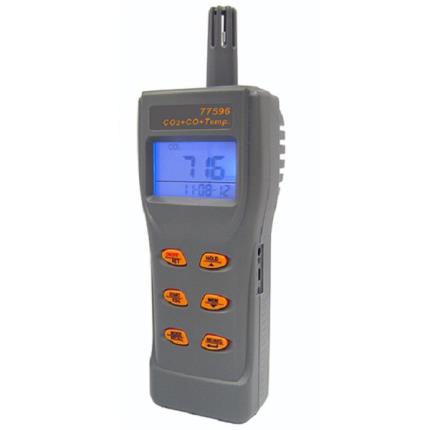 CO CO2 Temp. Recorder, 77596 AZ - AZ Instrument Corp.