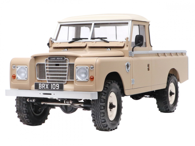 Shop BRX02 Shop Land Rover® Series III 109 Pickup 1/10 Hard Body