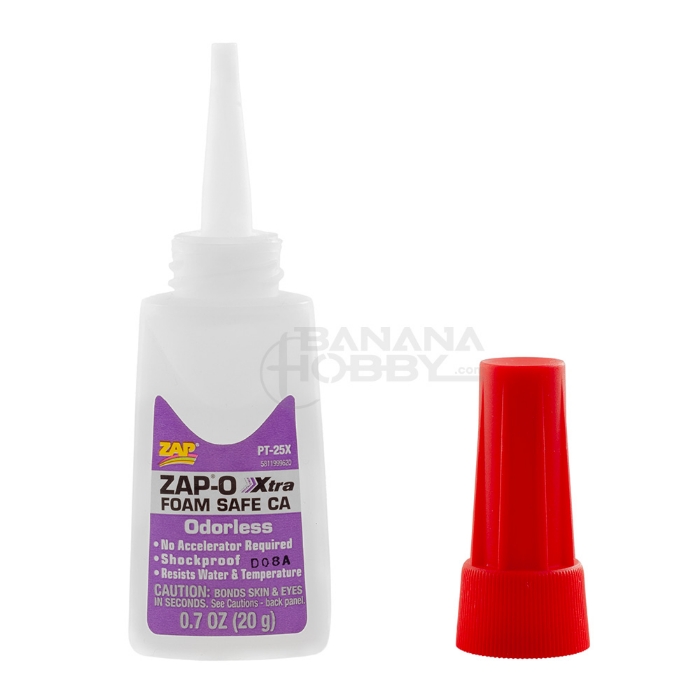 Banana Hobby - Zap Zap-O Xtra PT25X Foam Safe CA Glue