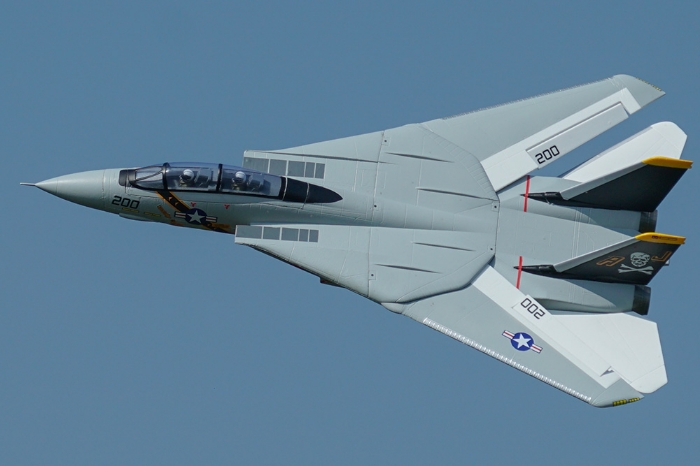 Banana Hobby - 5 CH XFly-Model F-14 Tomcat Twin 40mm RC EDF Jet PNP
