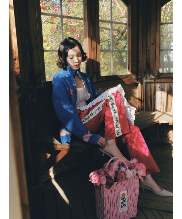 BEAMS COUTURE（ビームス クチュール）RURU MARY'S / 手刺繍のかご