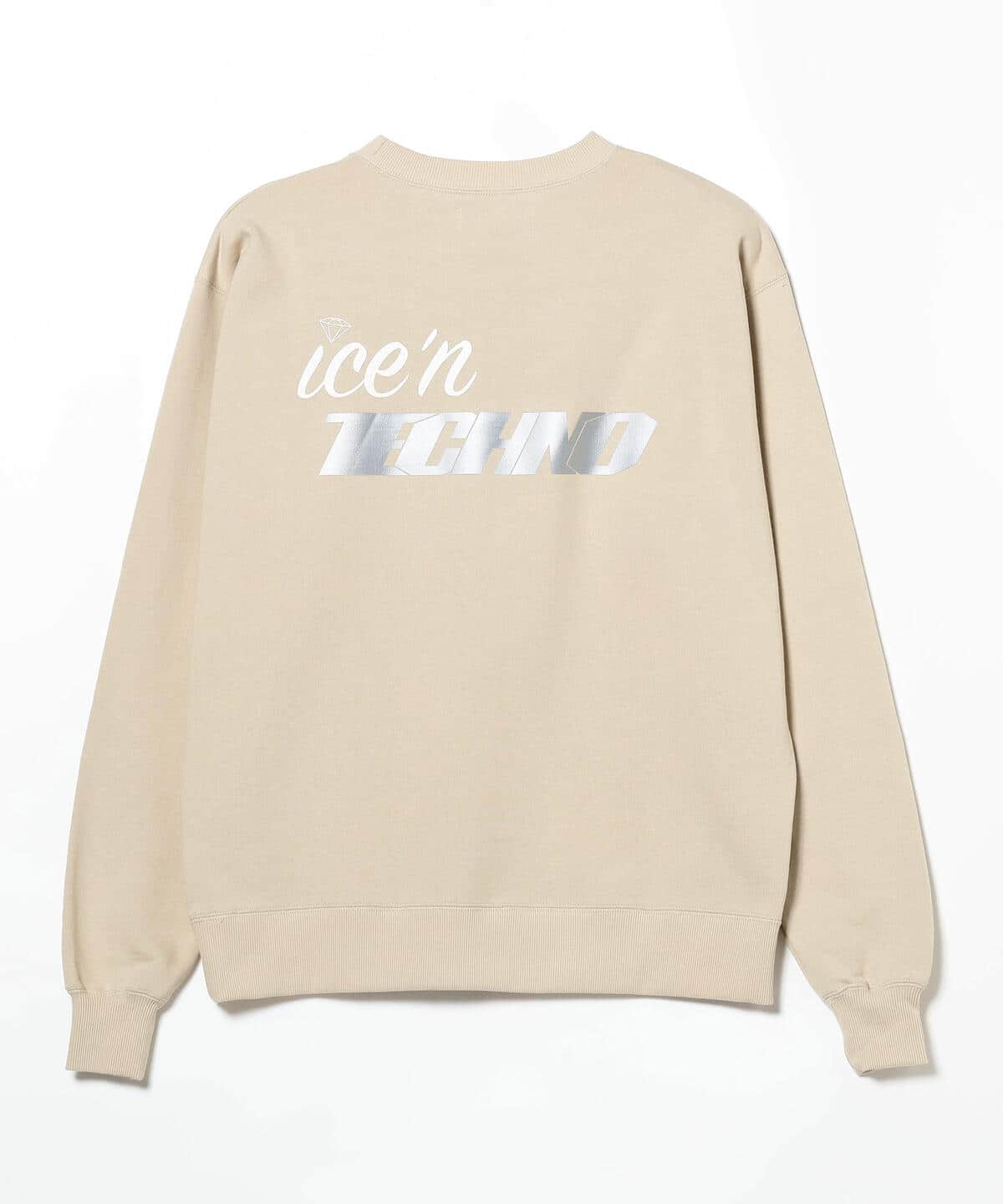 BEAMS（ビームス）ICE&TECHNO / ICE'N TECHNO LOGO CREWNECK（トップス