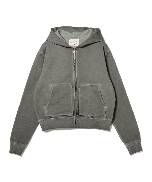 BEAMS（ビームス）FUTURE ARCHIVE / AGING SWEAT ZIPUP HOODIE