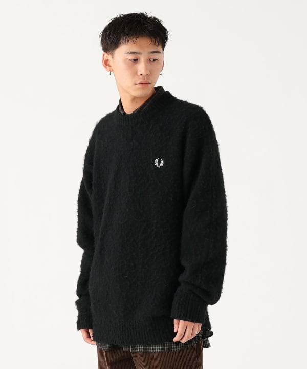 BEAMS（ビームス）【別注】FRED PERRY / フラッフィー クルーネック