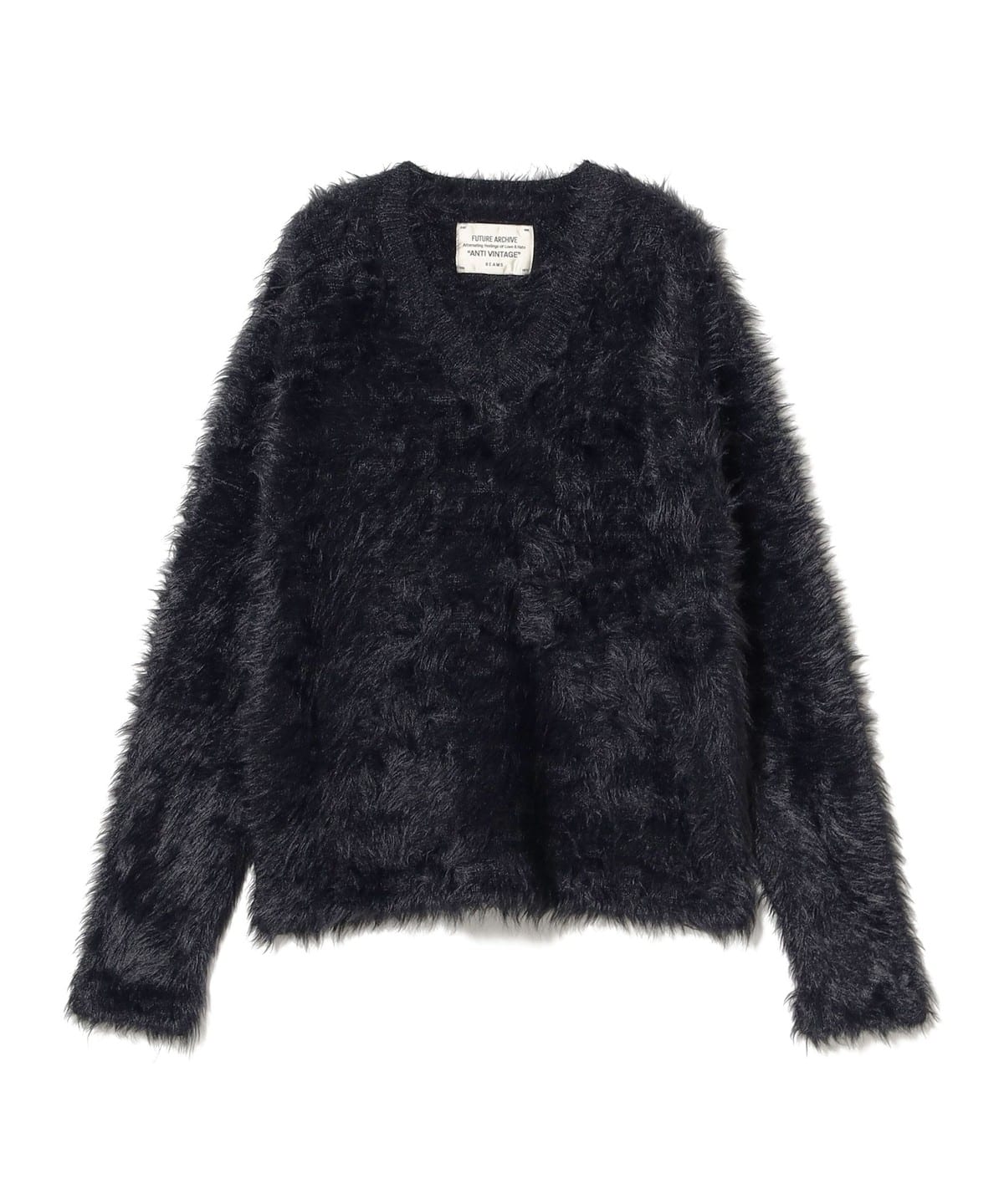 BEAMS（ビームス）FUTURE ARCHIVE / SHAGGY VNECK KNIT（トップス