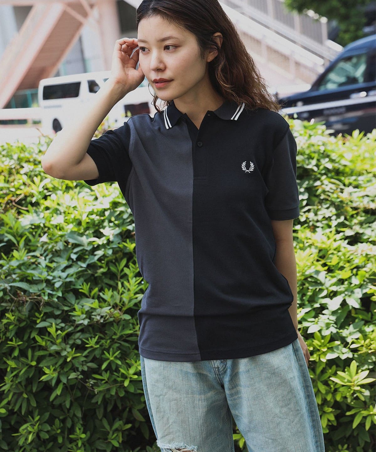 BEAMS（ビームス）【別注】FRED PERRY / M3600 クレイジー ポロシャツ