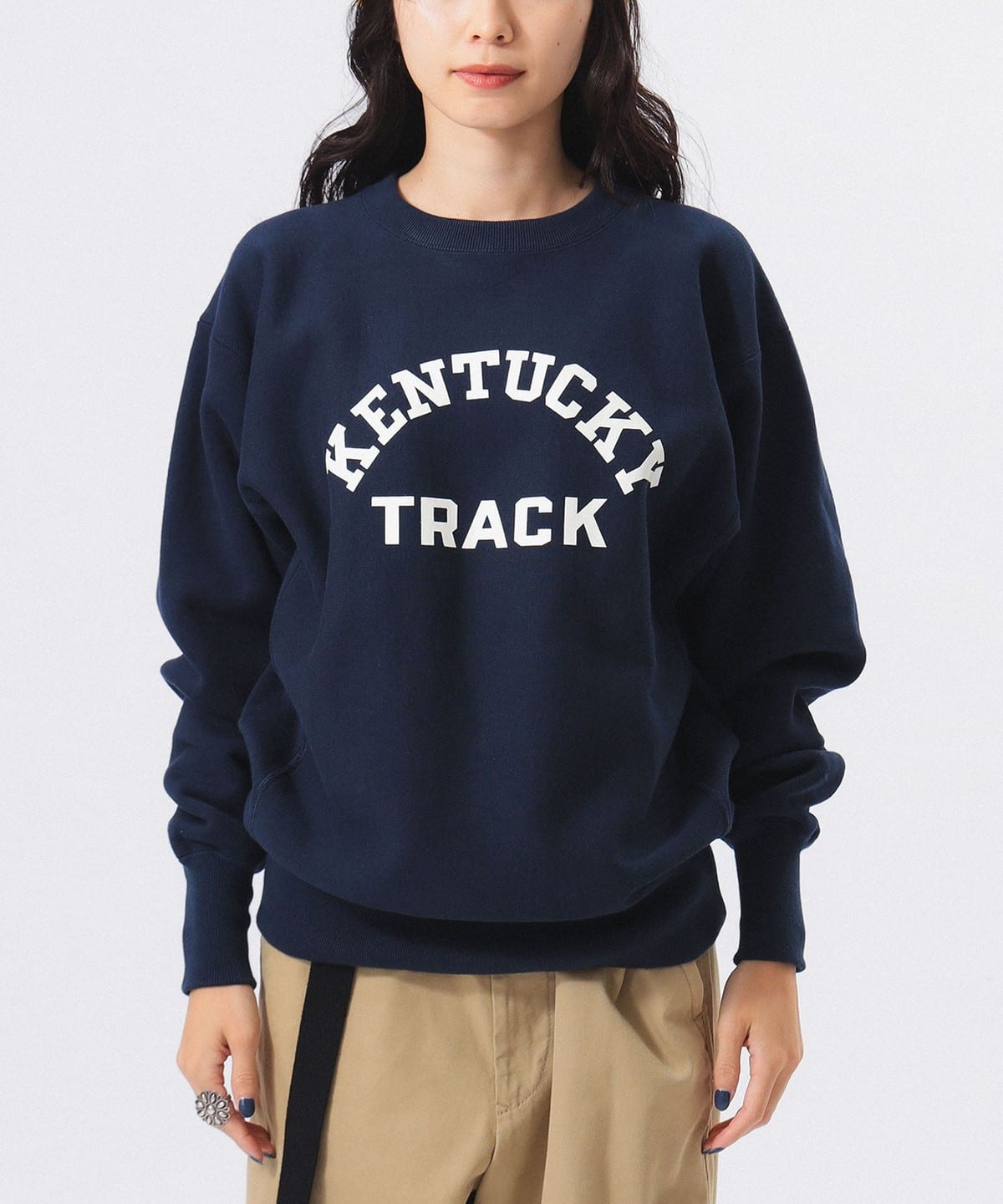 BEAMS BOY（ビームス ボーイ）Champion / ロゴ リバースウィーブ(R