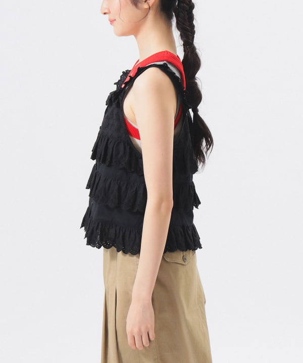 BEAMS BOY（ビームス ボーイ）カットワーク キャミソール（シャツ