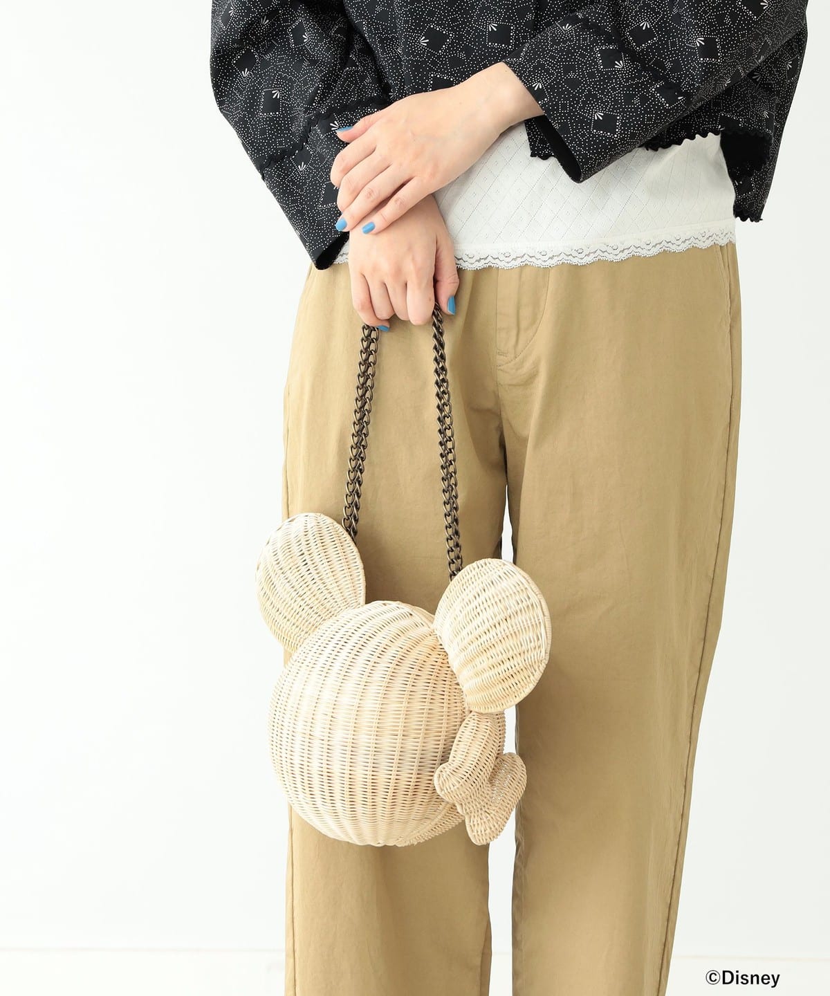 BEAMS BOY（ビームス ボーイ）【別注】25th/ Disney Rattan Bascket
