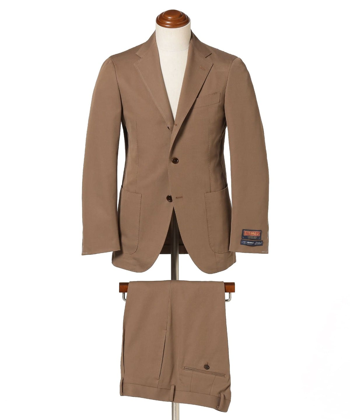 used】beams f イタリア製 スーツ セットアップ ブラウン チェック 10