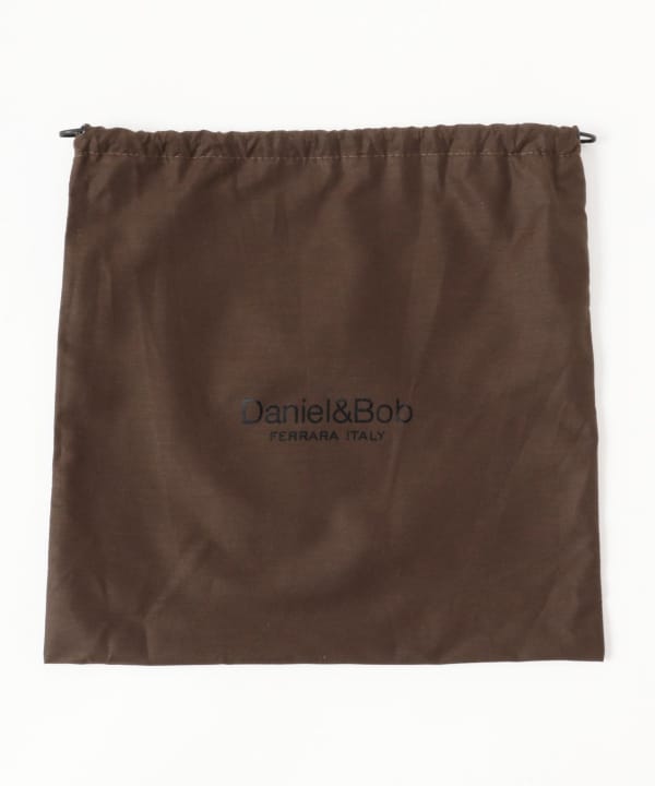 BEAMS F（ビームスF）【別注】Daniel & Bob / ムースライトレザー 巾着