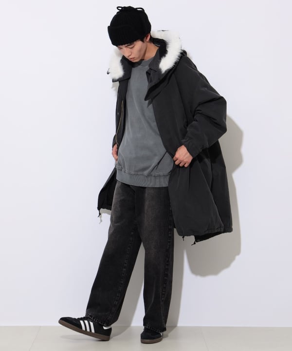 BEAMS HEART（ビームス ハート）フード付き モッズコート（コート