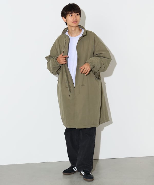 BEAMS HEART（ビームス ハート）フード付き モッズコート（コート