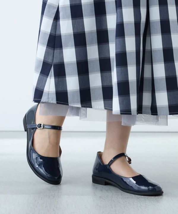 BEAMS HEART（ビームス ハート）ラウンドトゥ メリージェーン パンプス