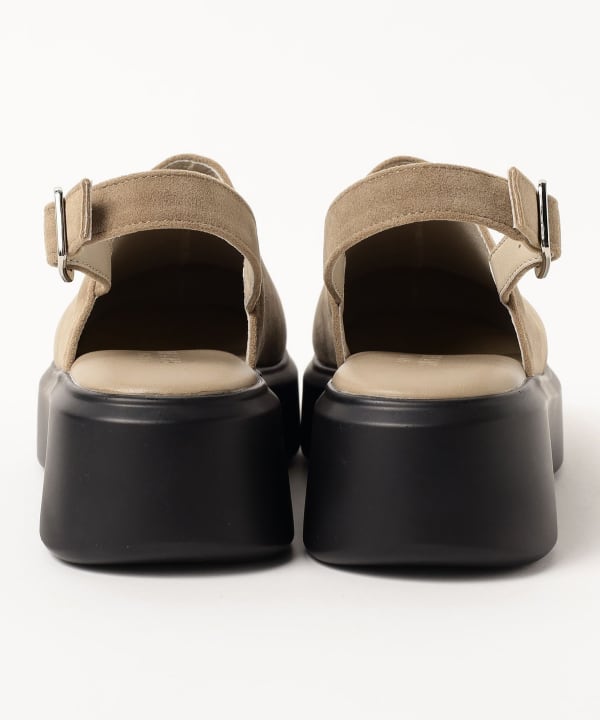 BEAMS HEART（ビームス ハート）フェイクスエード ストラップサボ