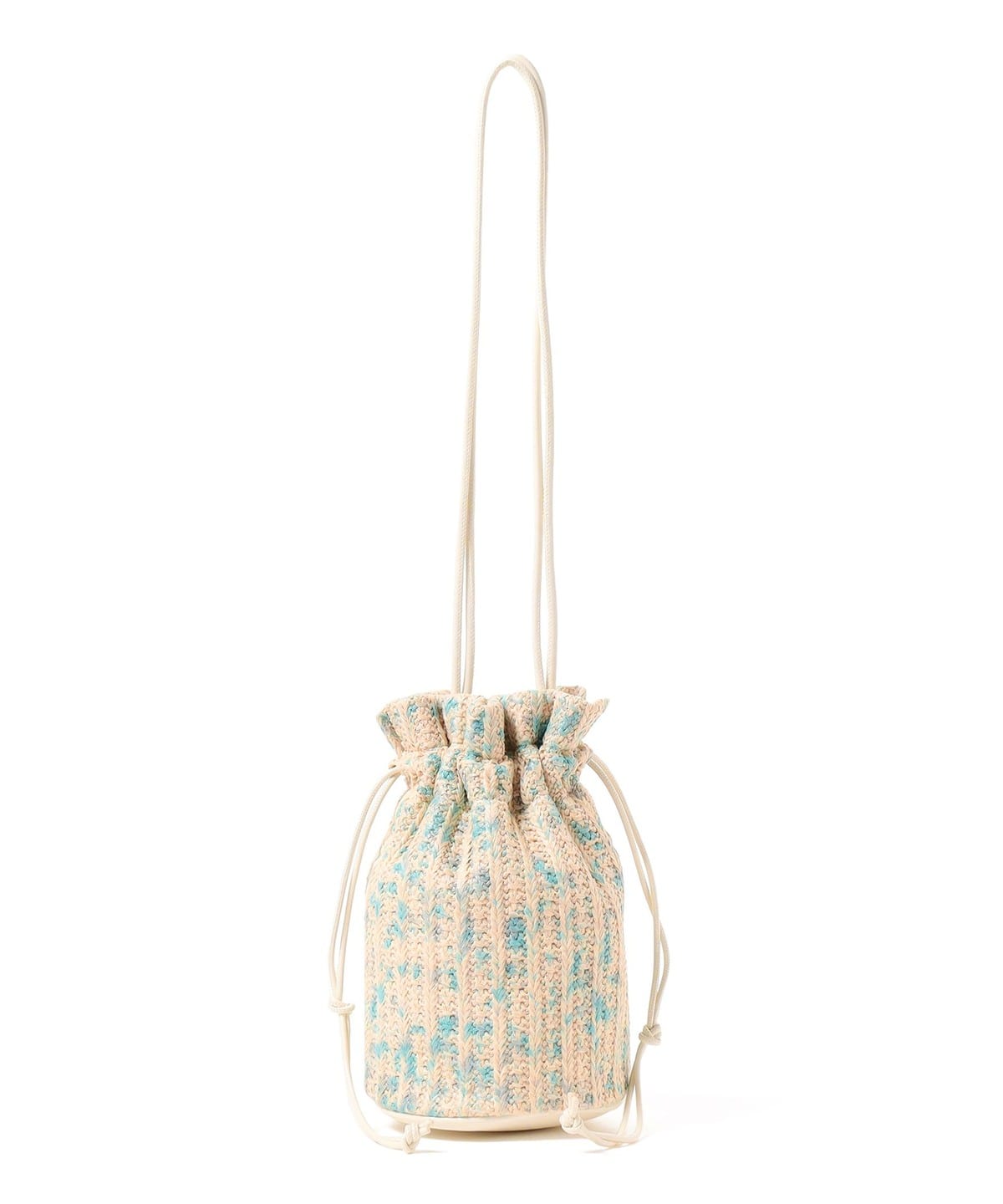 BEAMS HEART（ビームス ハート）ミックスコンビ 巾着バッグ（バッグ