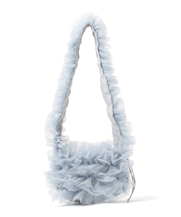 BEAMS HEART（ビームス ハート）チュールフリル ショルダーバッグ