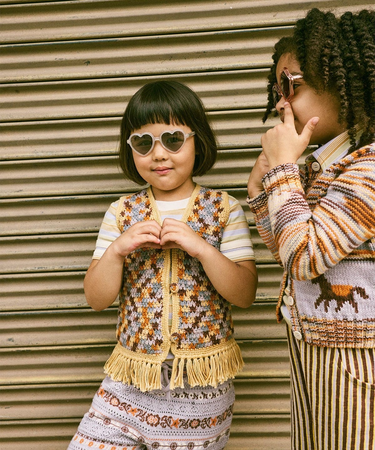 こども ビームス（こども ビームス）Misha & Puff / CROCHET Vest