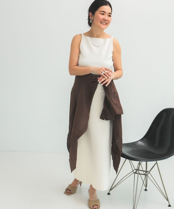 Demi-Luxe BEAMS（デミルクス ビームス）ヘルシー ニットキャミソール