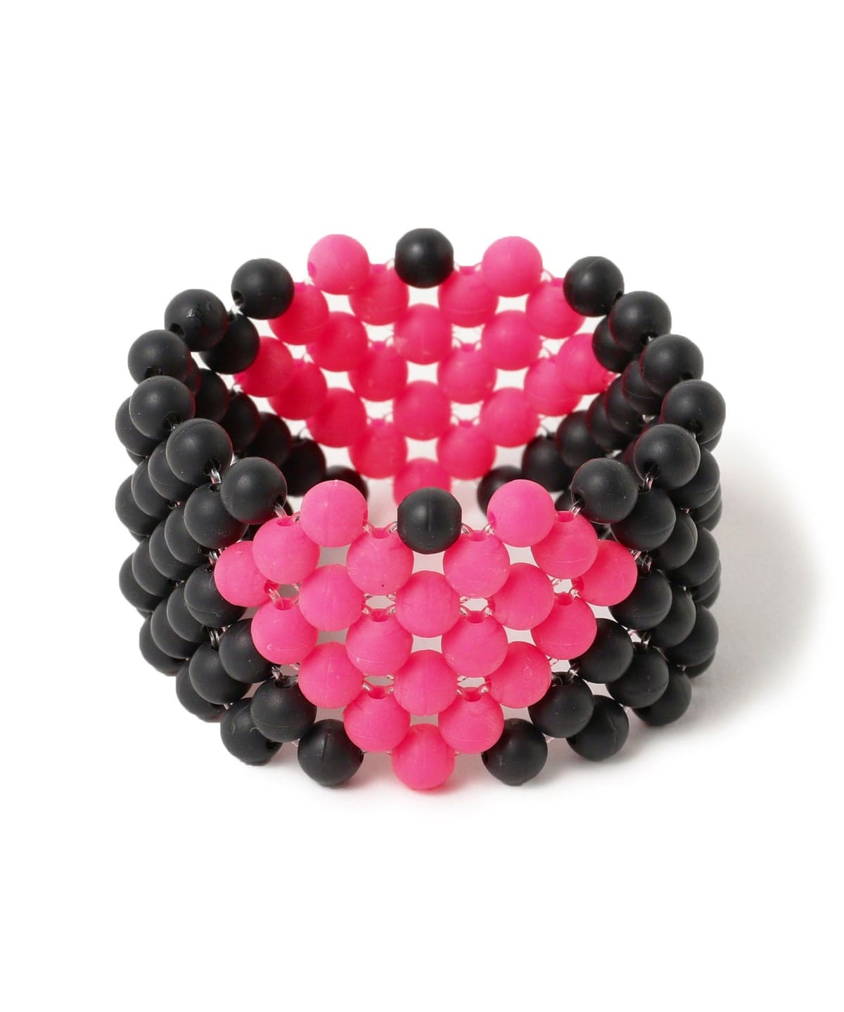 Ray BEAMS（レイ ビームス）ハート ビーズ リスト バンド