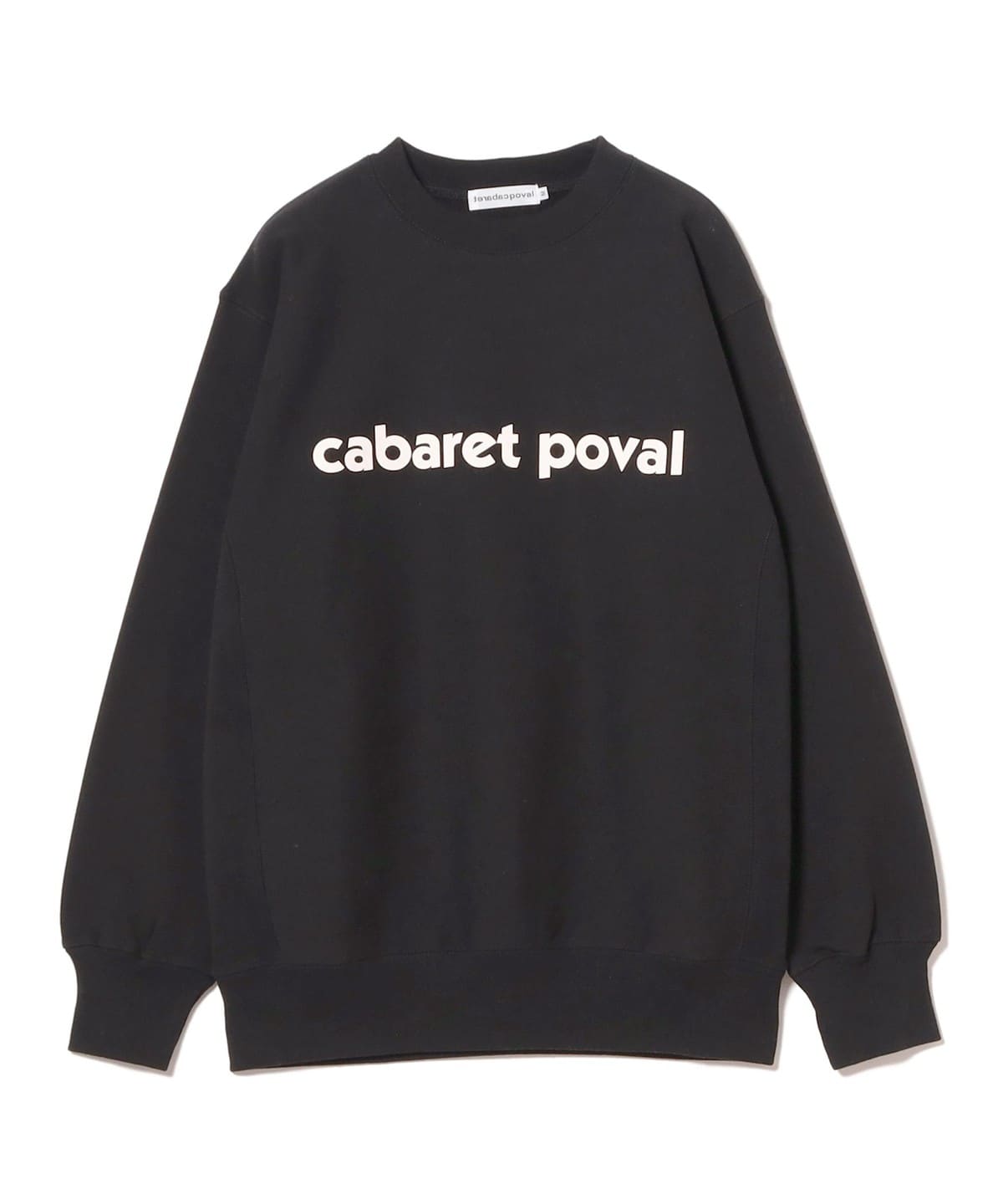 BEAMS T（ビームスT）Cabaret Poval / Logo Crewneck（トップス