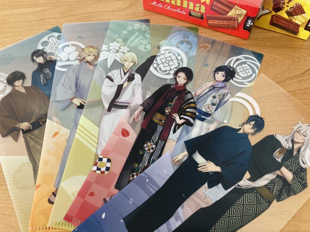 セブンで刀剣乱舞のマルチファイルもらえる！コンビ＆軽装デザインが