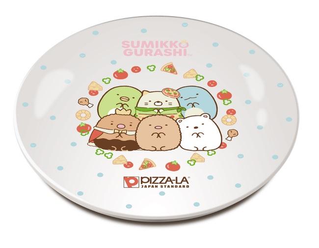 ピザーラ限定】すみっコぐらしのお皿、ちと可愛すぎん？ピザ1枚＋280円