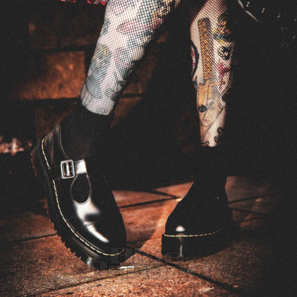 Dr Martens Bethan Smooth Leather Mary Jane Shoes | Leather Footwear