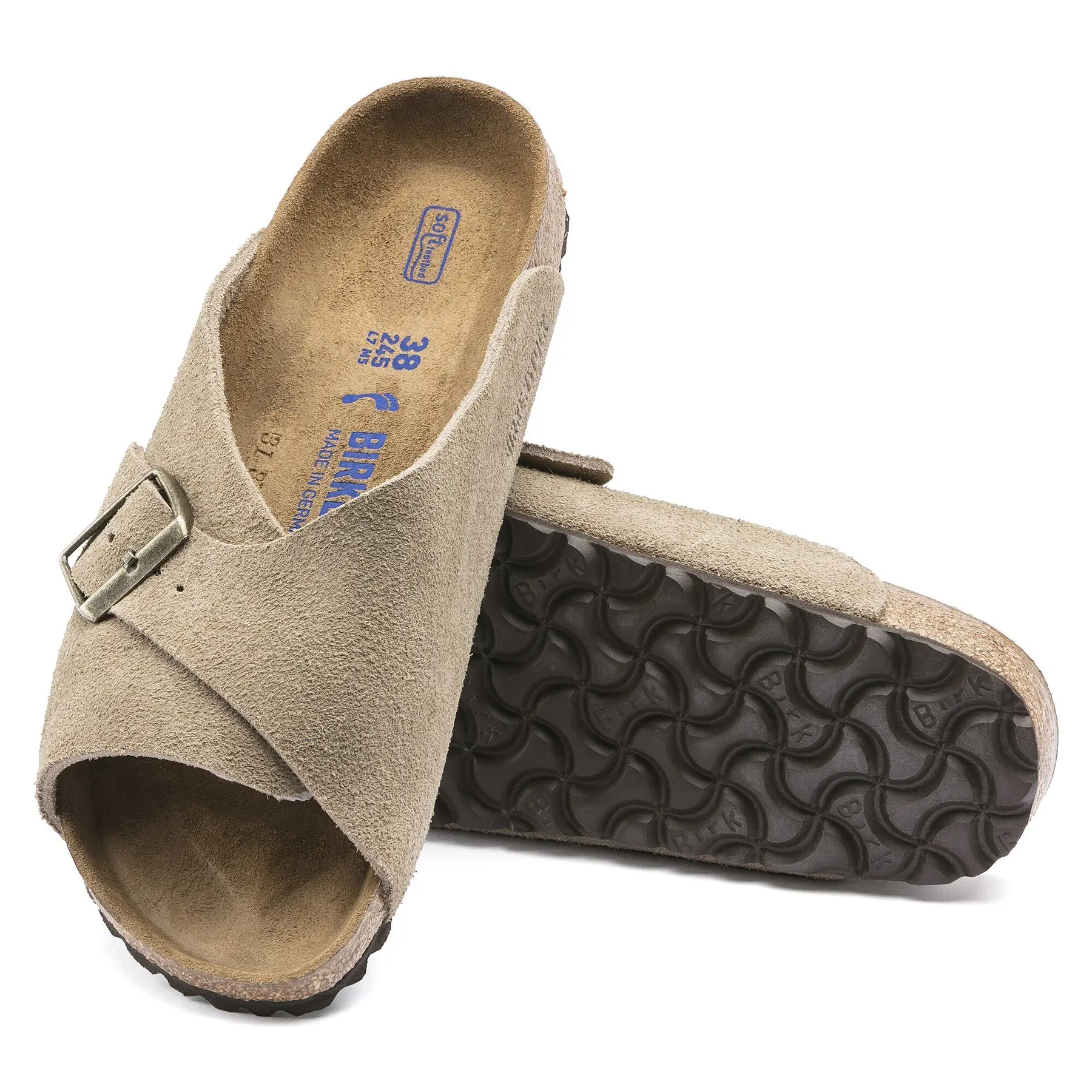 Women's sandals Birkenstock Arosa Soft Footbed Suede Leather