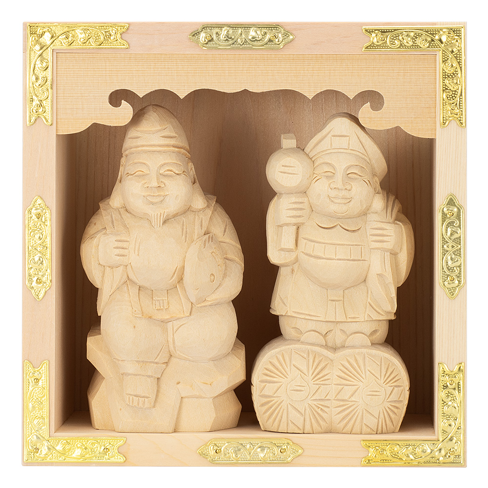 二福神 恵比寿大黒天セット | 神具専門店 滝田商店