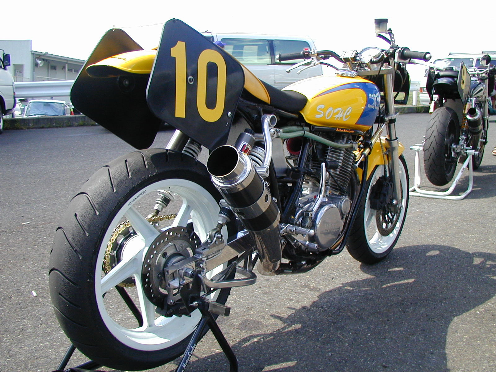 YAMAHA SR400 Beltlan ベルトラン エンジンアンダーガード （検索 1JR