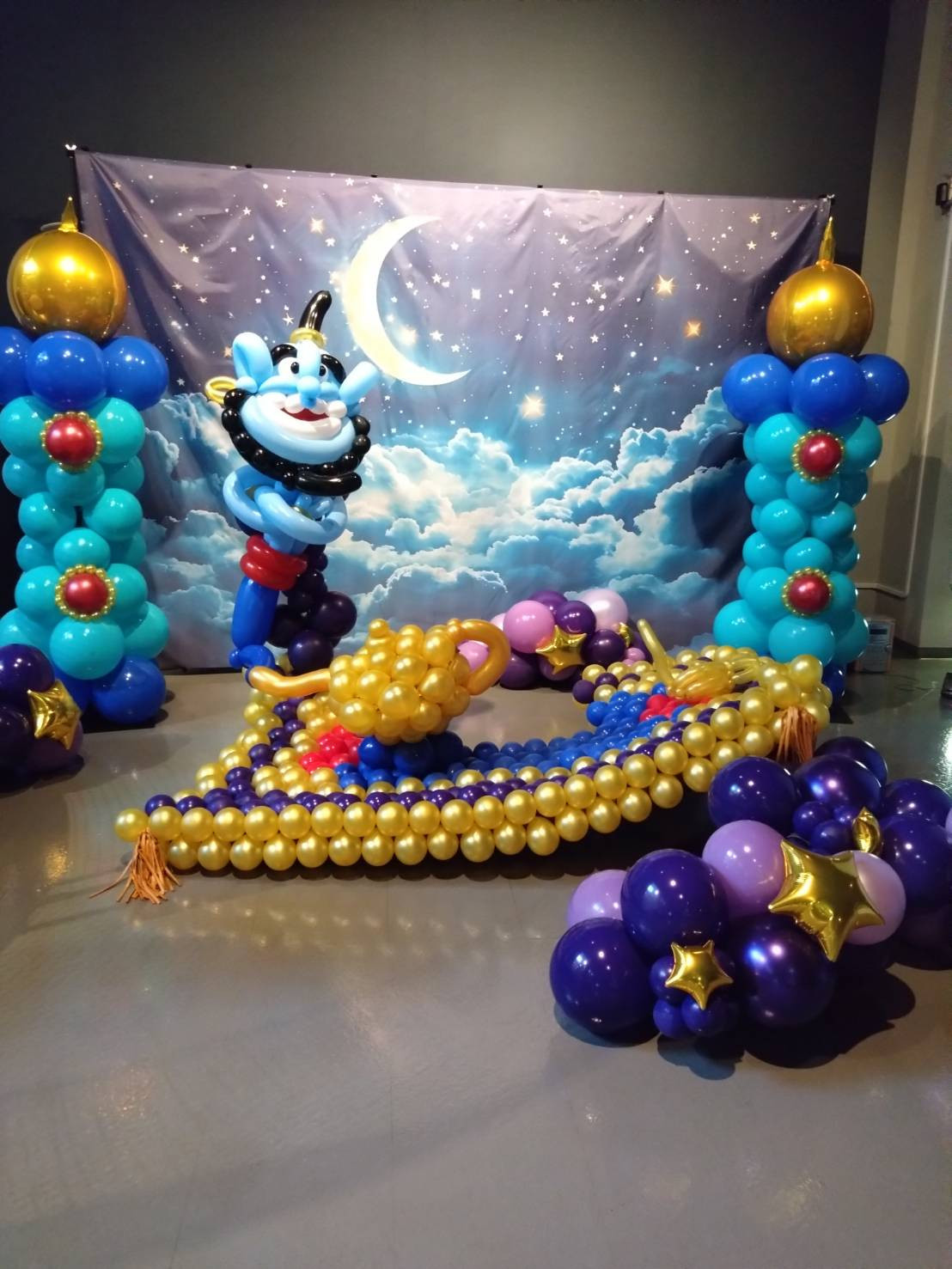 青森 バルーン 風船 ねじりんご バルーン装飾 ギフト