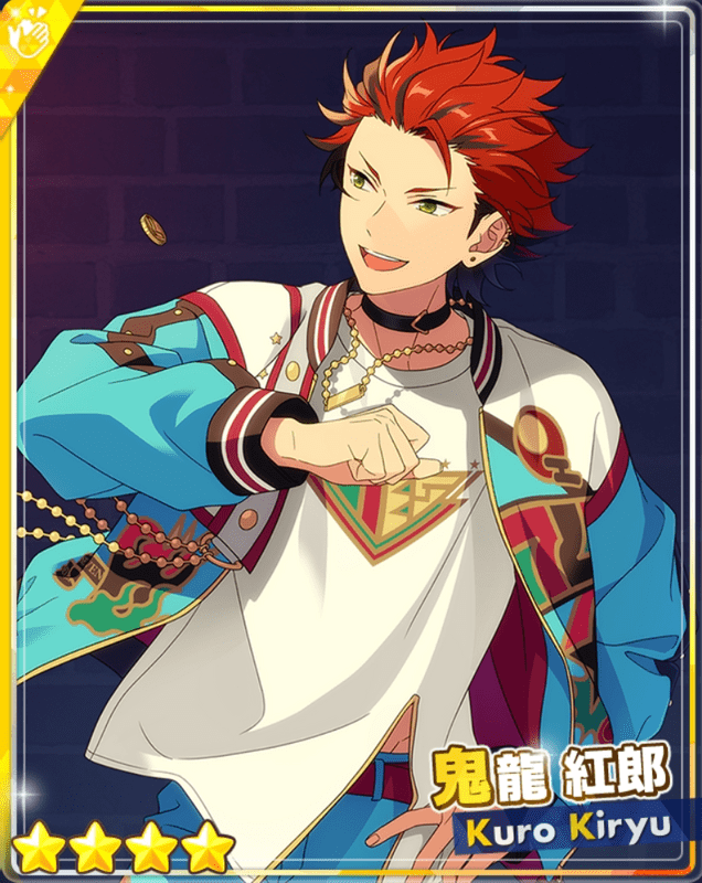 鬼龍紅郎 7周年 缶バッジ あんスタ 7周年 缶バッジ 鬼龍紅郎