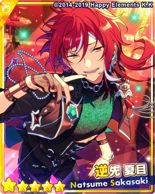 あんスタBasic】［黎明EVIL］逆先 夏目 - あんスタBasic攻略wiki | Gamerch