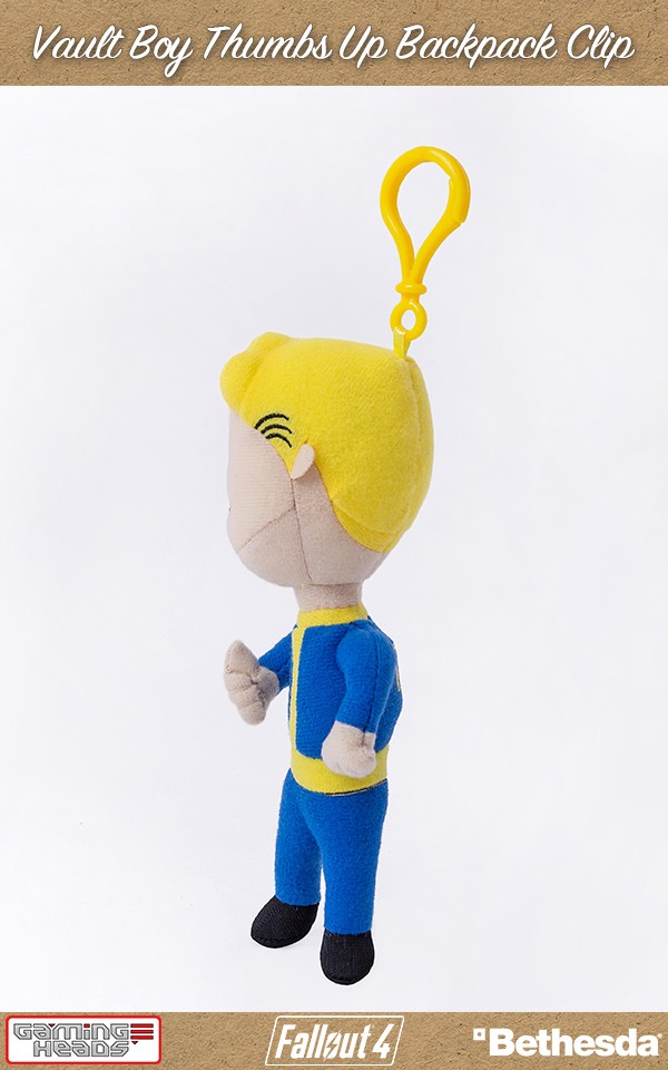 Fallout® 4: Vault Boy 111 Thumbs Up backpack clip | Gaming Heads