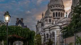 塚田國次 フランス、モンマルトル、テルトル広場 塚田國次 フランス