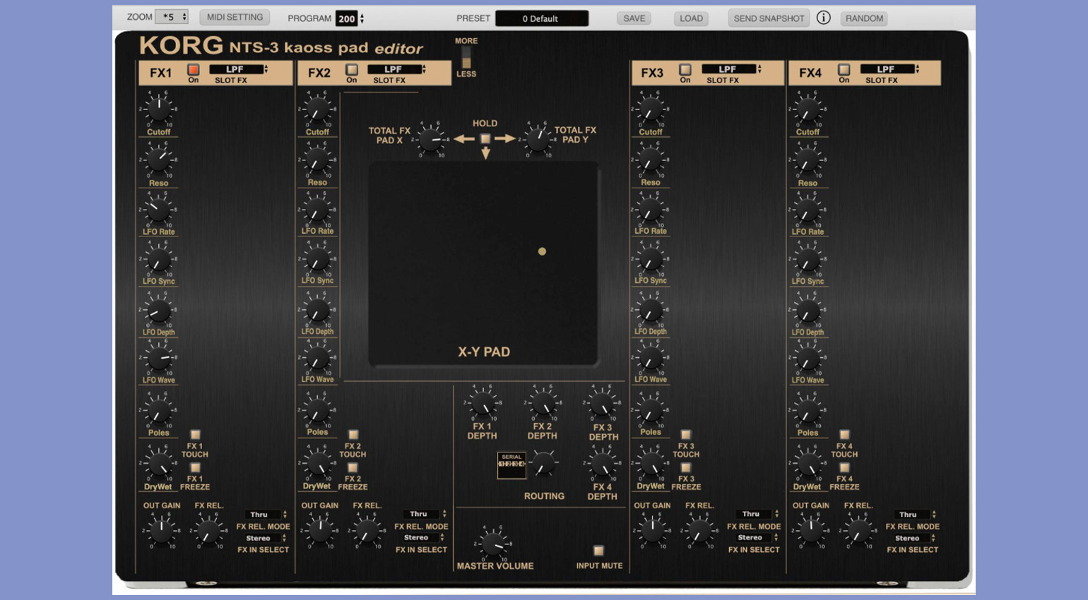 KORG NTS-3 Kaoss Pad Editor Puts Your Kaoss Kit in Your DAW