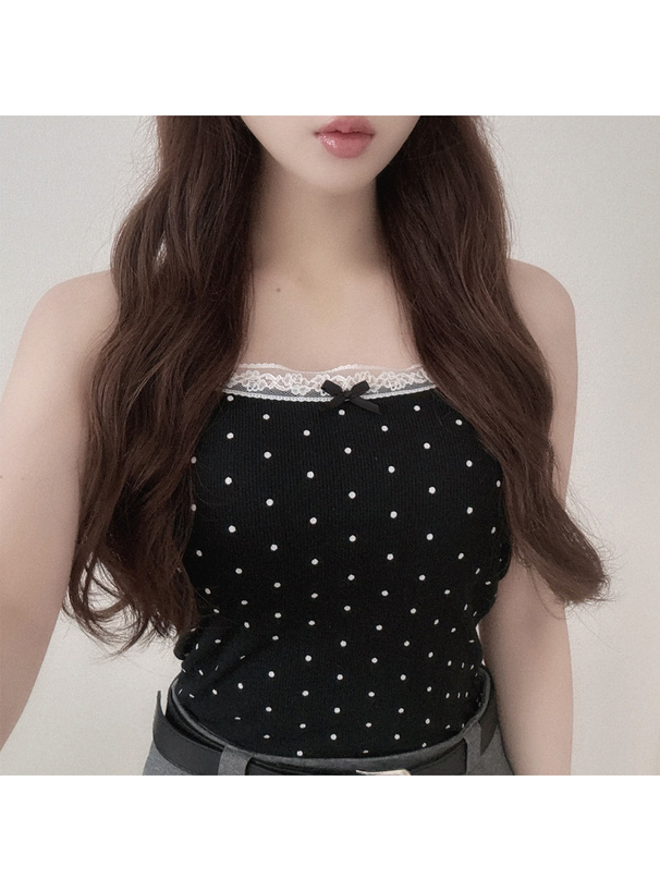 d.i.a/BIGリボン×背中レースキャミソール d.i.a/BIGリボン×背中レース