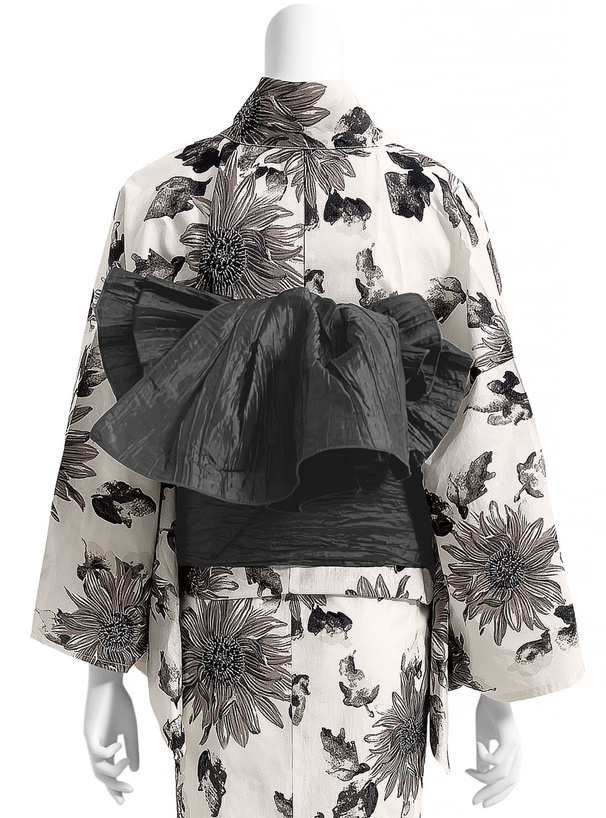 モノトーンひまわり浴衣セット[gi1507] | レディースファッション通販