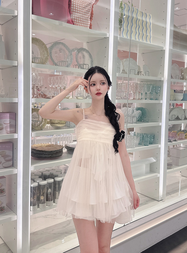 ラメチュールタックペプラムキャミビスチェ[on207] | レディース