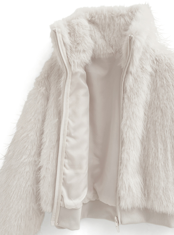 襟2Wayミダブルジップファーブルゾン[nk82] | レディースファッション