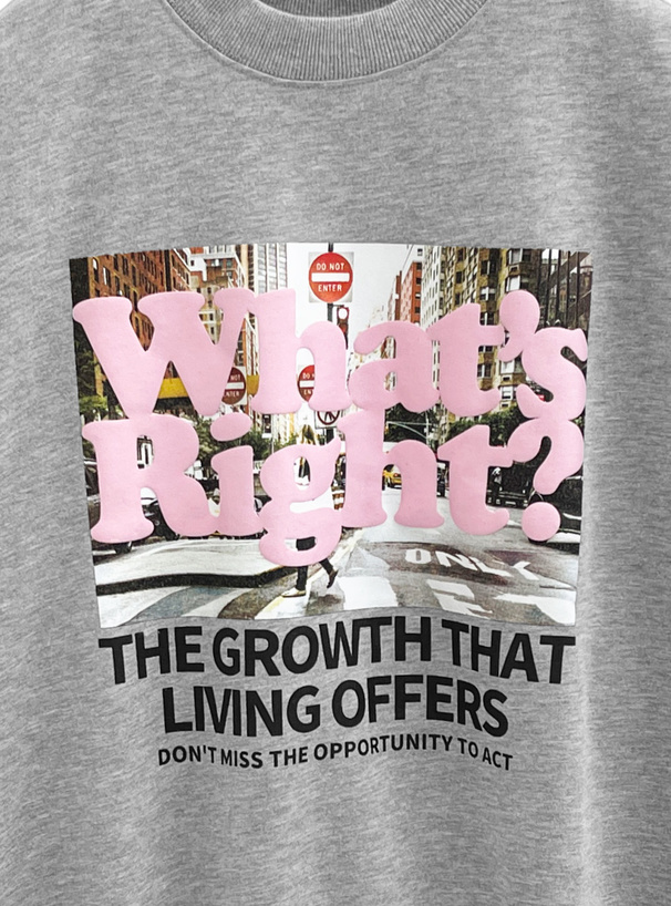 フォトプリントスウェットトップス[pm516] | レディースファッション