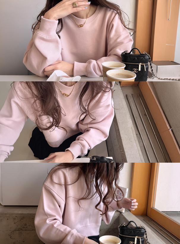 ショート丈スウェットトップス[pm381] | レディースファッション通販の